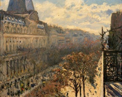 Boulevard des Italiens by Gustave Caillebotte